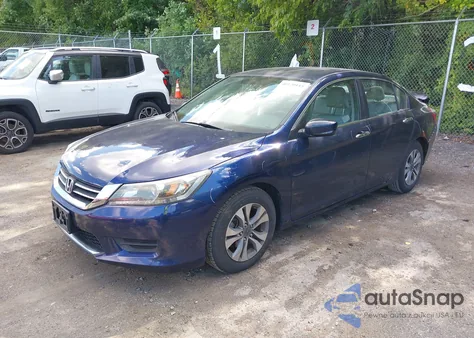 2014 Honda Accord Lx из США, поврежденный, VIN 1HGCR2F33EA263621
